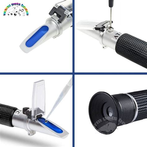 refractometer urine specific gravity principle|refractometer veterinary.